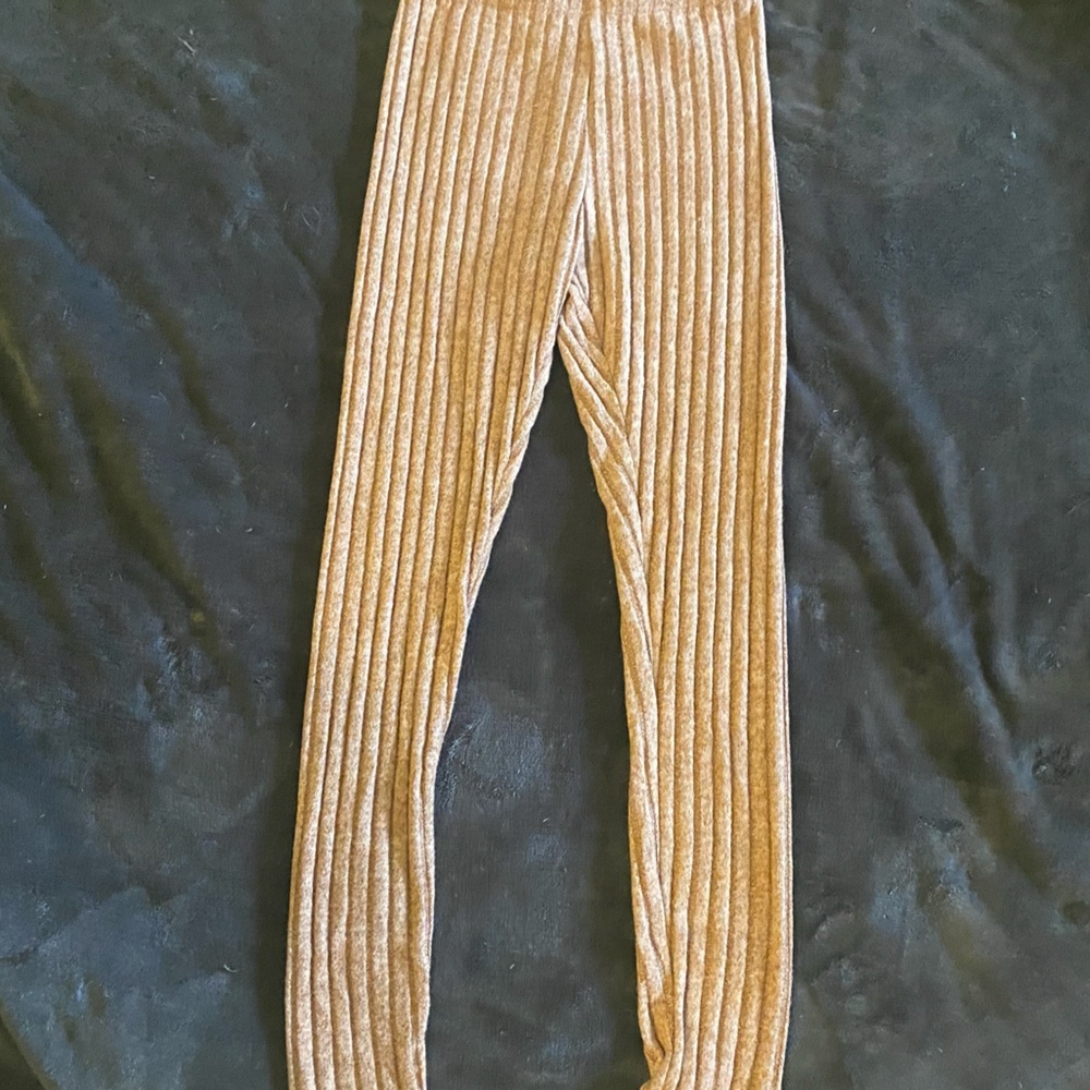 XS Mocha Brown Sexy Fleece Legging